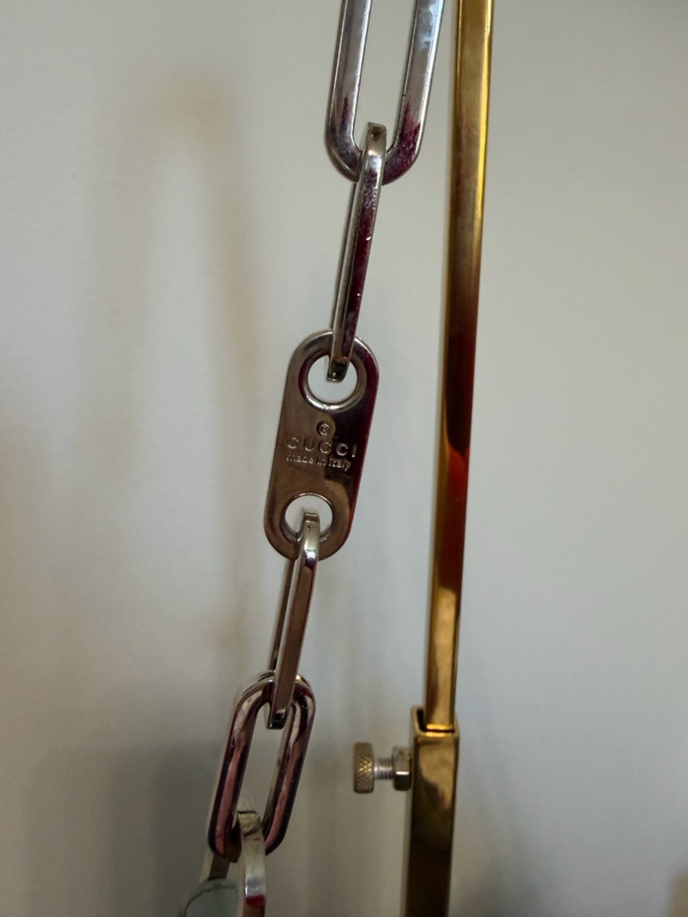 Gucci Sage Green Shoulder Bag with Chain Strap - Picture 3 of 7